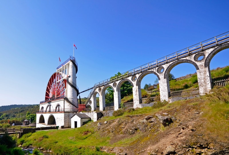 Laxey Wheel on the Isle of Man