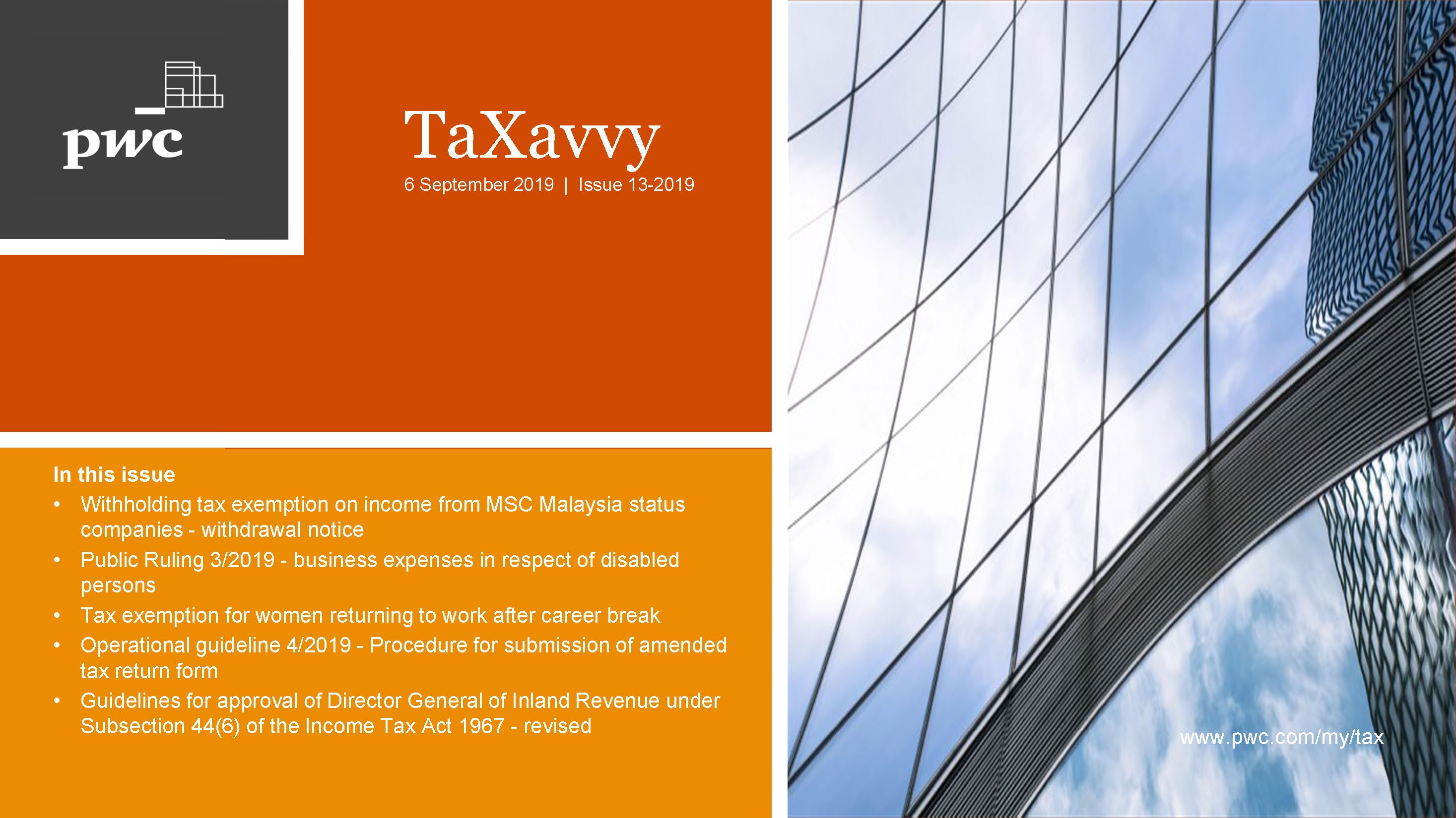 Taxavvy Issue 13 2019