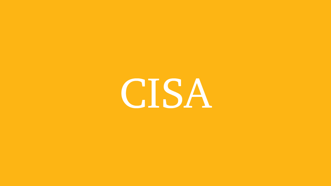 CISA Study Reference