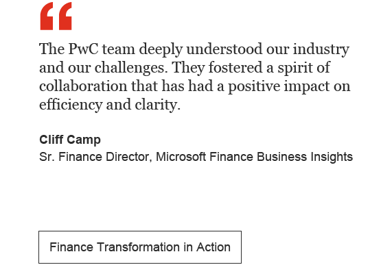 Integrated Solution Finance Transformation Pwc - 